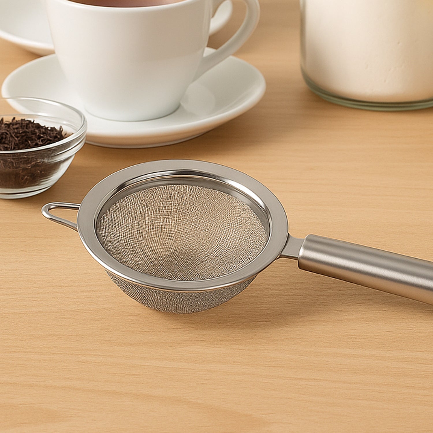 Supermom Stainless Steel Mesh Strainer (1 Pc) Supermom Stainless Steel Mesh Strainer (1 Pc)